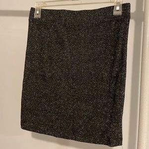 SMALL stretch sparkle mini skirt